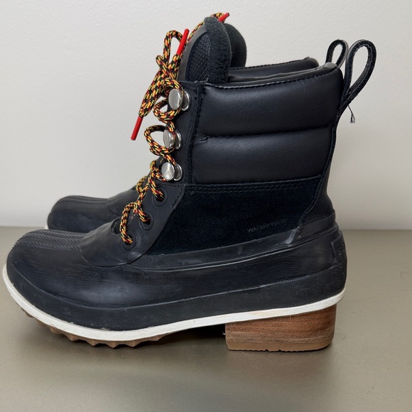 Sorel Black Boots Size 7.5 - Picture 2 of 16